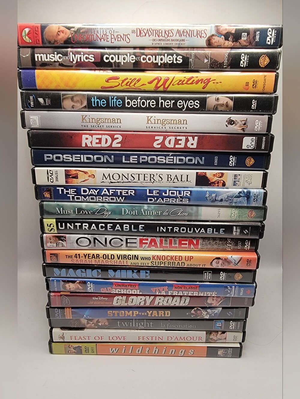 Assorted Lot Of Popular 20 DVD Movie Box Set